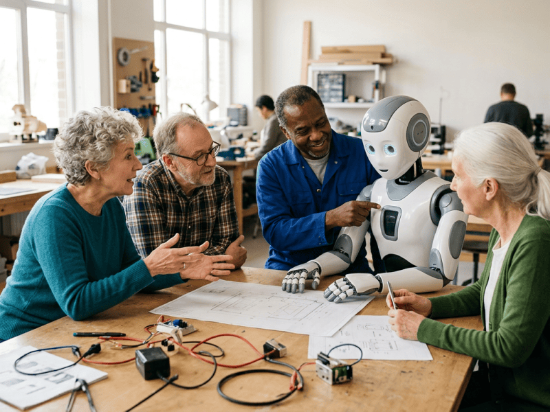 Wherever AI is heading next, older people want a say
